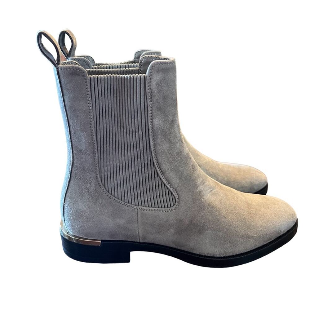 Jimmy Choo Thessaly Chelsea Boots Suede NEW Size EU 37 US 7